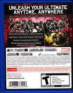 PlayStation Vita Ultimate Marvel Vs. Capcom 3 Back CoverThumbnail